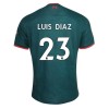 Liverpool Luis Diaz 23 Trzeciej Koszulki Piłkarskie 22-23 Krótki Rękaw Liverpool Luis Diaz 23 Trzeciej Koszulki Piłkarskie 22-23 Krótki Rękaw